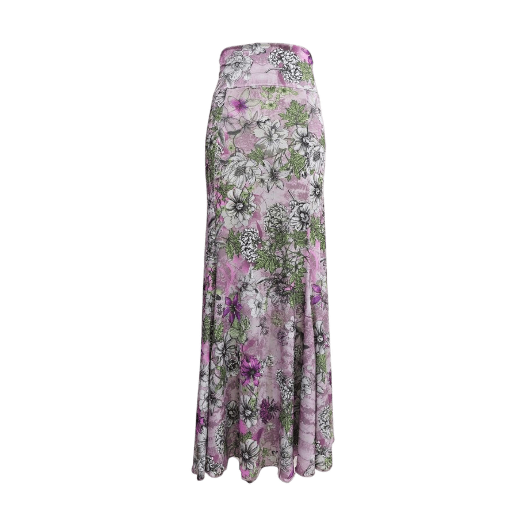 Flower Print Basic Skirt - Pure Flamenco
