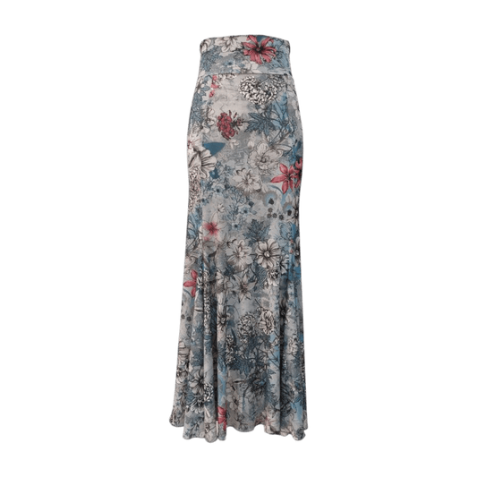Flower Print Basic Skirt - Pure Flamenco