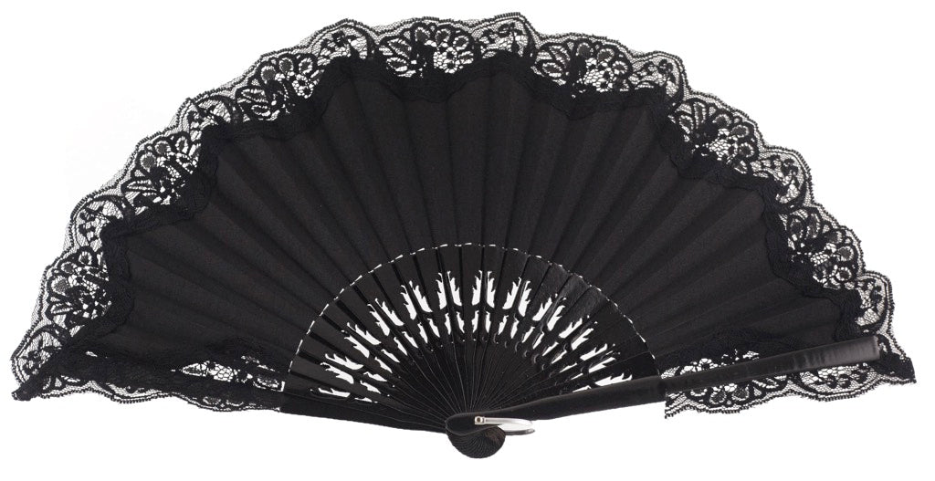 Lace Hand fan 9" - Pure Flamenco