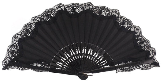 Lace Hand fan 9" - Pure Flamenco