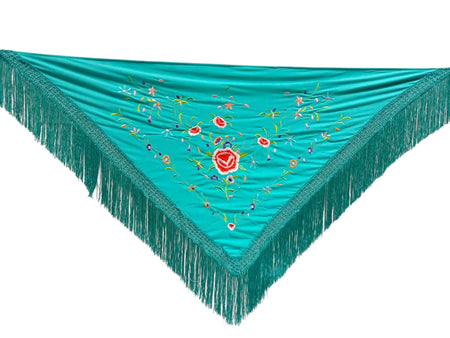 Mantoncillo Turquoise - Pure Flamenco
