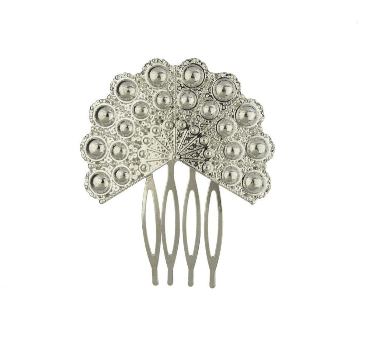 Mini silver comb