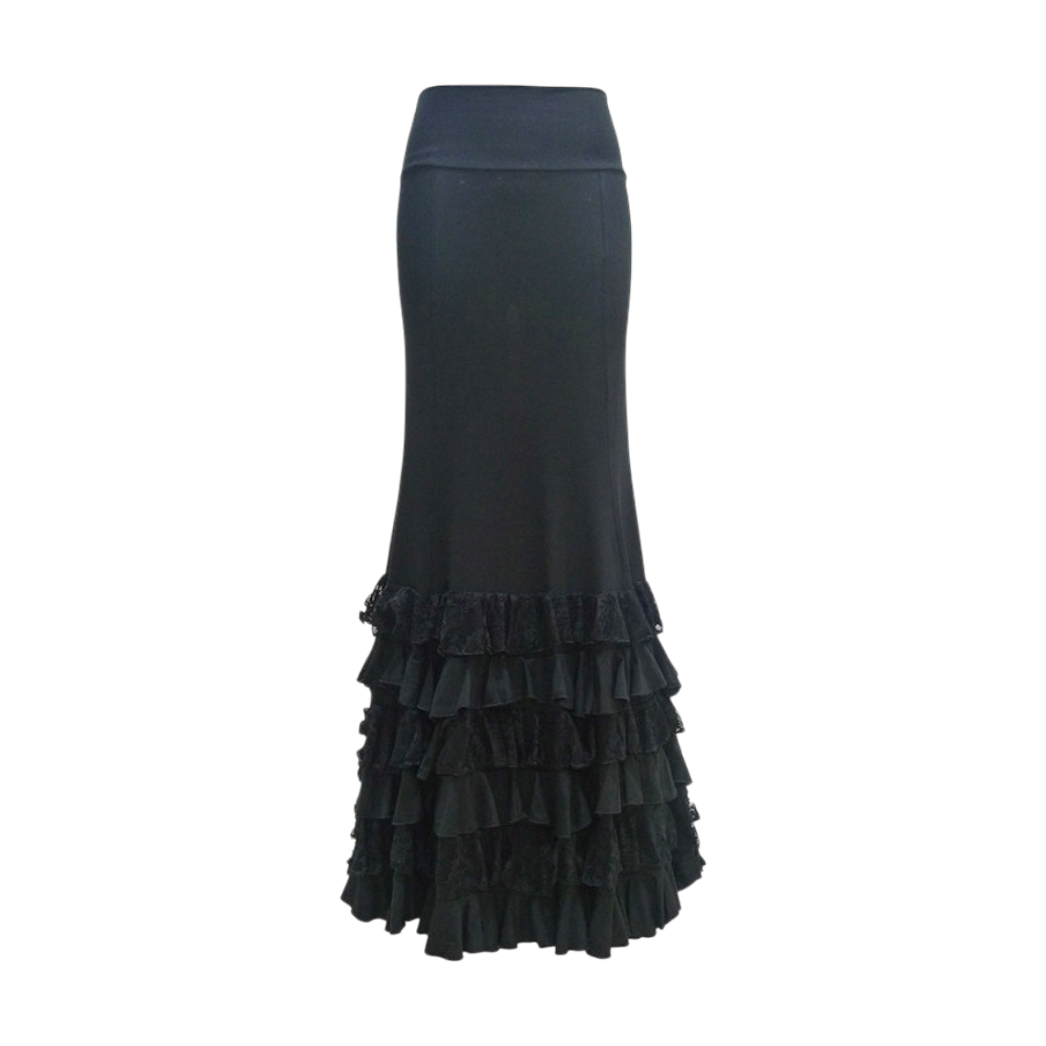 Six ruffle skirt