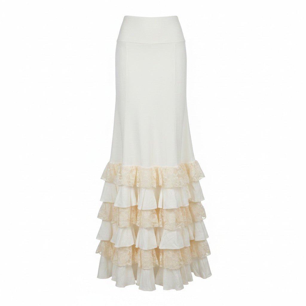 Six ruffle skirt - Pure Flamenco