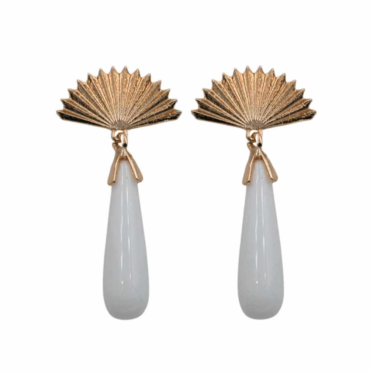 Teardrop Fan 1.75" - Pure Flamenco