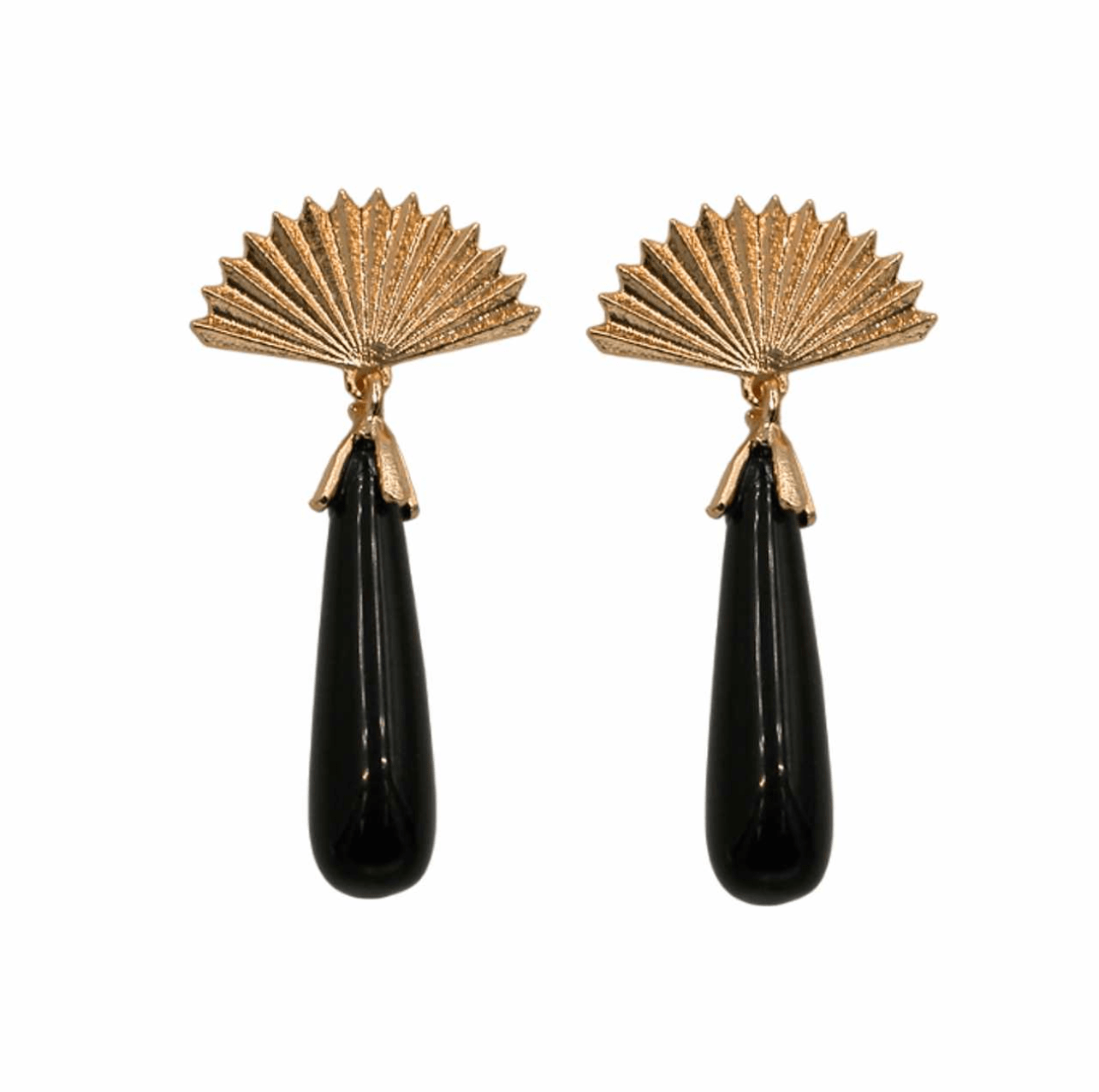 Teardrop Fan 1.75" - Pure Flamenco