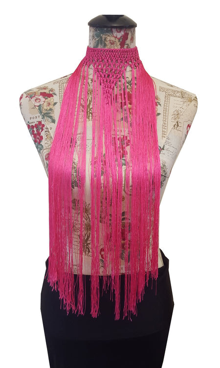 Choker fuchsia - Pure Flamenco