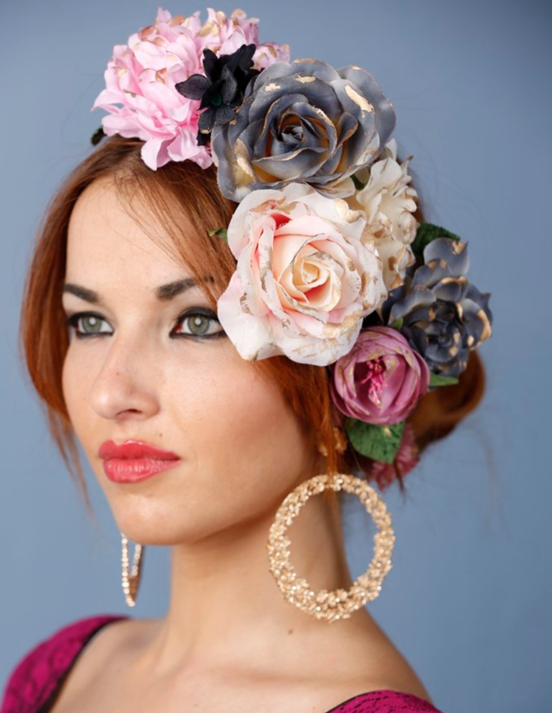 Flower tiara - Pure Flamenco