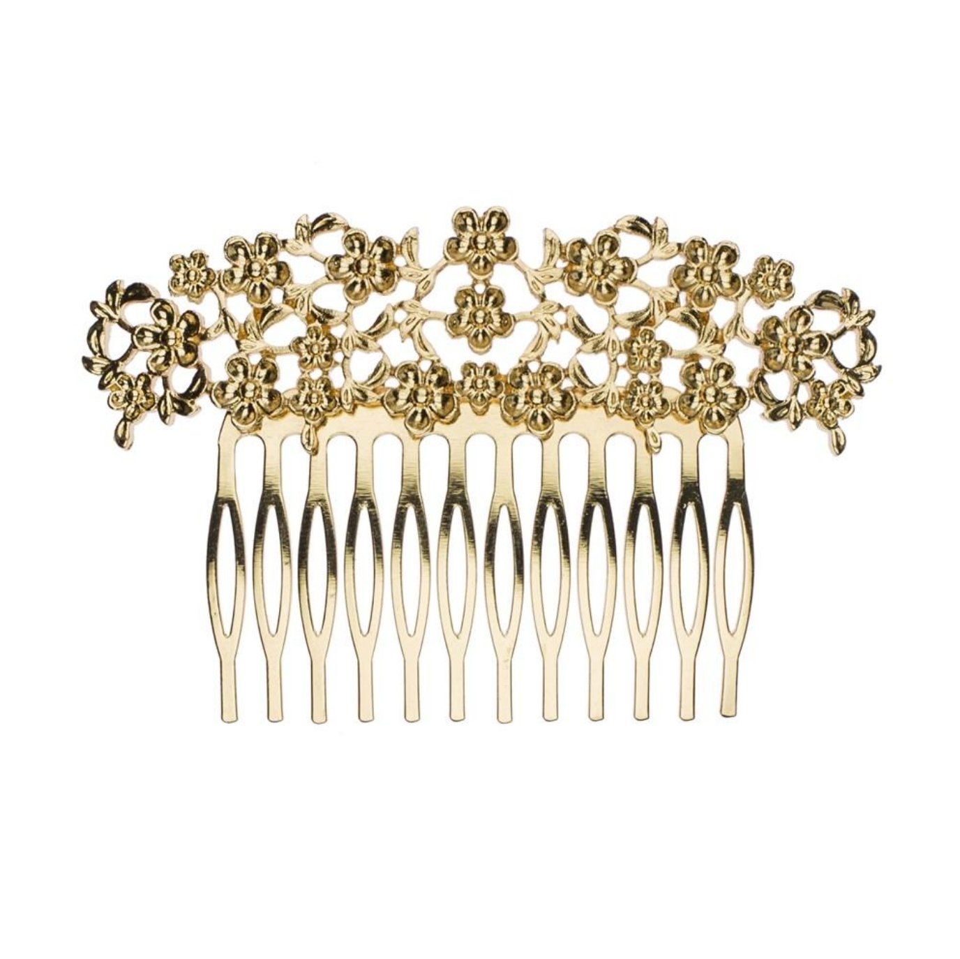 Gold flamenco hair comb