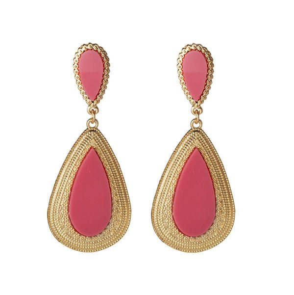 Gold teardrop 3
