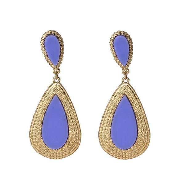 Gold teardrop 3