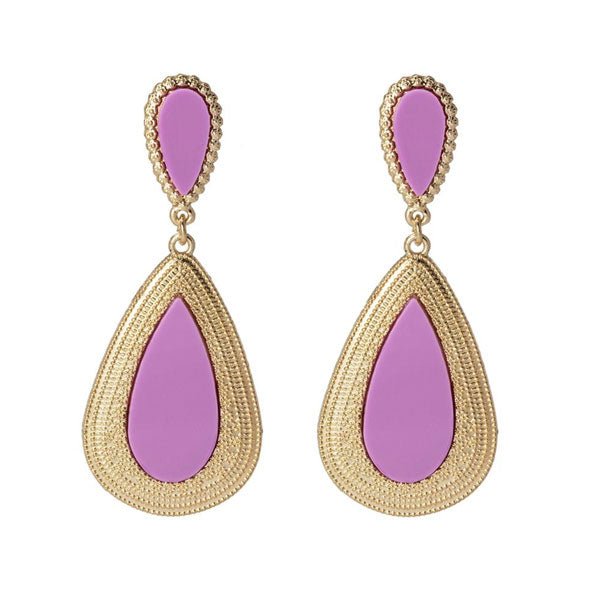 Gold teardrop 3" (8 Colors) - Pure Flamenco