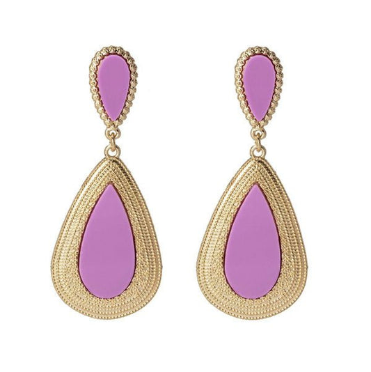 Gold teardrop 3" (8 Colors) - Pure Flamenco