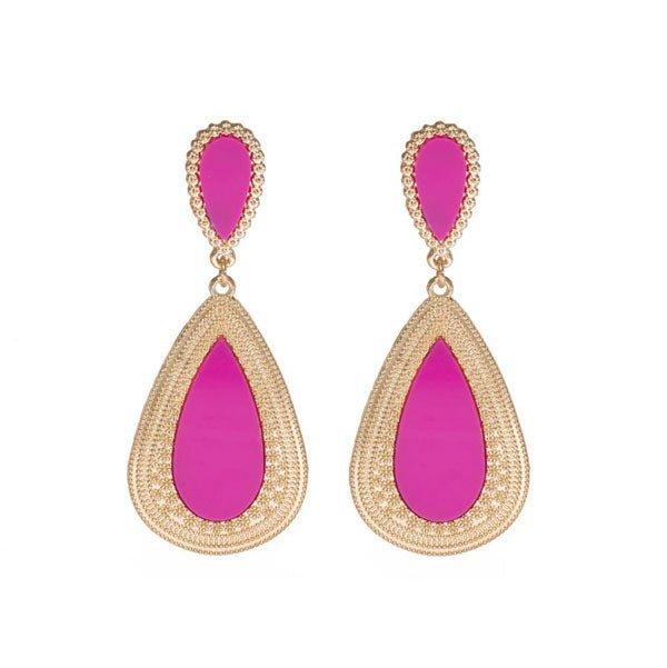 Gold teardrop 3" (8 Colors) - Pure Flamenco