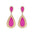 Gold teardrop 3" (8 Colors) - Pure Flamenco