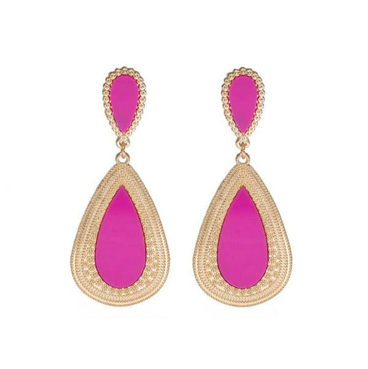 Gold teardrop 3" (8 Colors) - Pure Flamenco