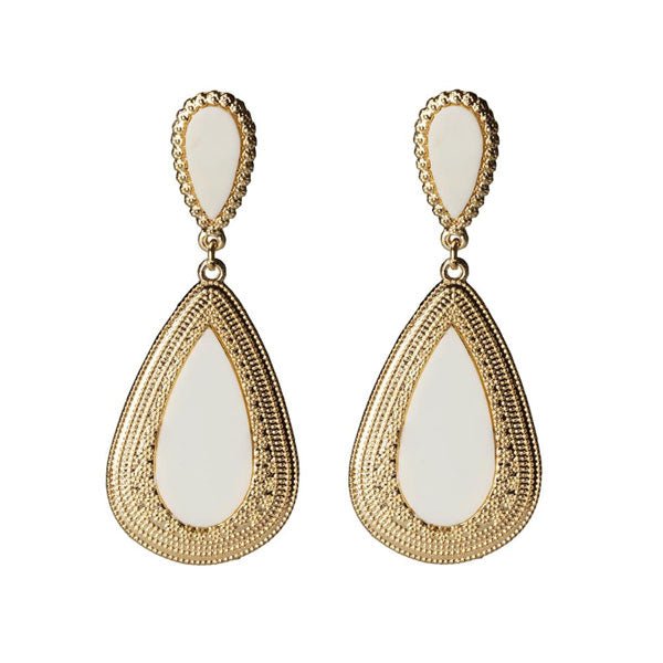 Gold teardrop 3