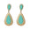 Gold teardrop 3" (8 Colors) - Pure Flamenco