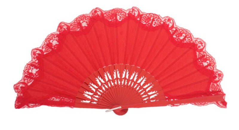 flamenco  lace hand fan 
