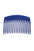 Blue flamenco hair comb